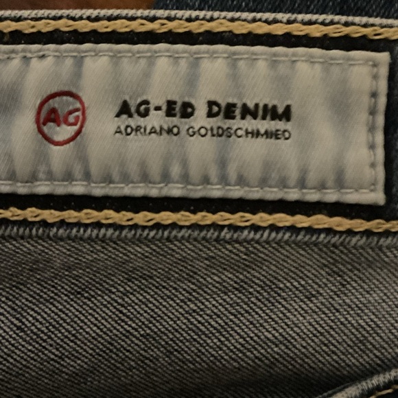 AG Adriano Goldschmied The Legging‎ Ankle Women’s 28R Raw Hem Blue Jeggings - Picture 8 of 12
